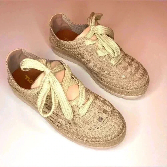 Novus Women’s Palermo Natural Multi Fabric Shoes Size -8 - Picture 2 of 10